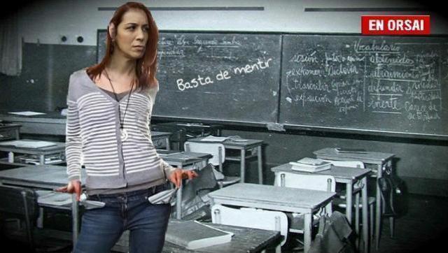 Vidal hizo campaña en una escuela que sufrió escape de gas y se intoxicaron chicos