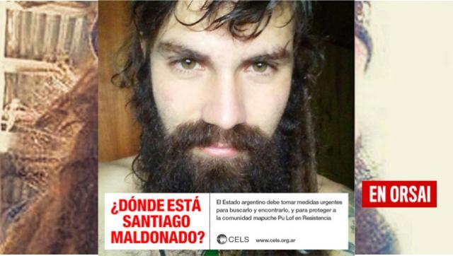 Organismos afirmaron que la desaparición de Maldonado “no es casual”