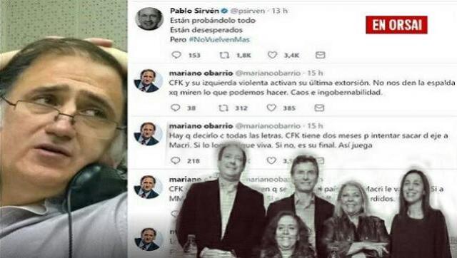 El periodismo militante sale a agitar en las redes. Niegan detención de reporteros y le pegan a CFK