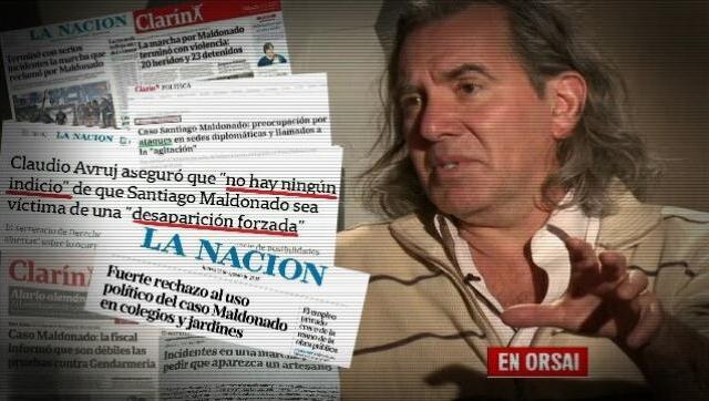 Pablo Llonto:  “Los medios actúan de la misma manera que en la dictadura”