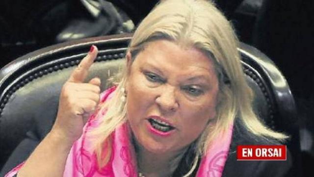 Carrió armó un escándalo y se cayó la sesión en diputados