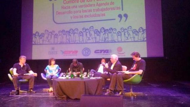 Referentes PyMEs rechazaron el acuerdo con la UE en la Cumbre de los Pueblos