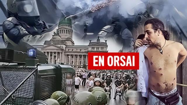 Las imágenes que definen a la Argentina macrista: caos y represión