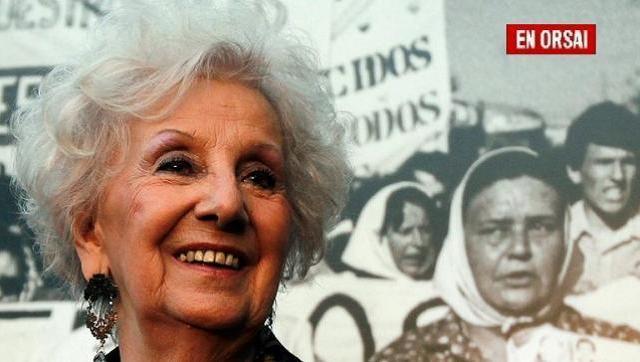 En medio de la oscuridad, las abuelas identificaron a la nieta 127