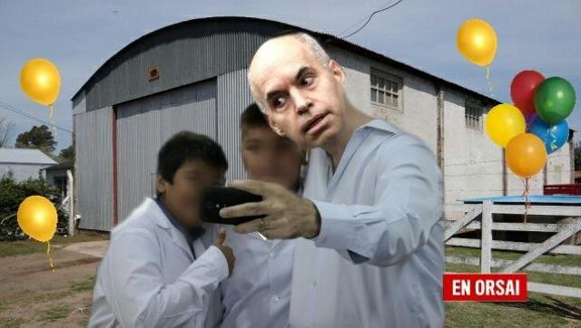 Larreta propone colegios galpones para los chicos de la villa