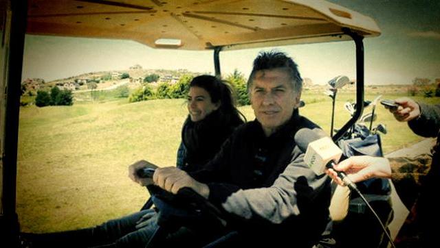 Macri compra millonarios carros de golf para no caminar en la quinta de Olivos