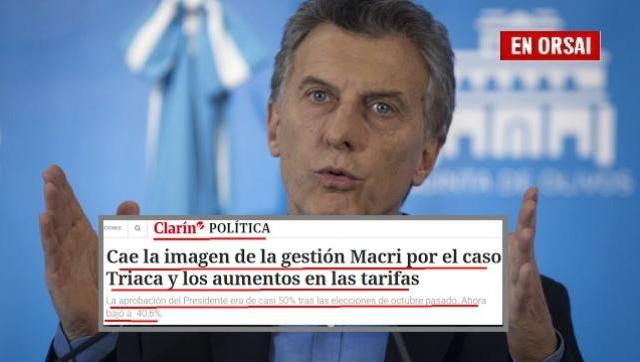 Los medios amigos también le confirman a Macri su gradual derrumbe