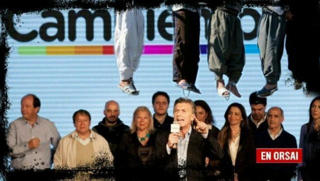 Cambiemos planea instalar la pena de muerte por que se lo dicen las 