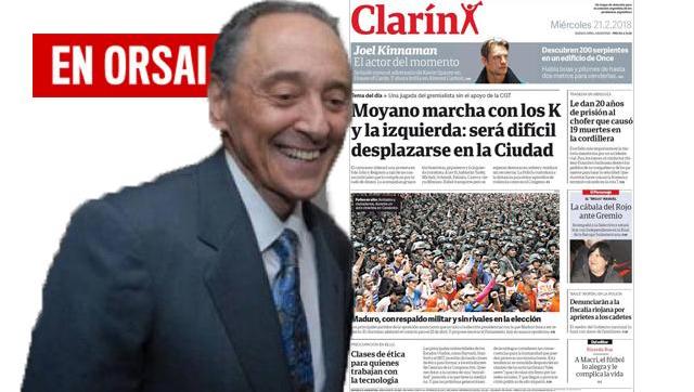 Clarín se la juega con la tapa más mala leche de todas