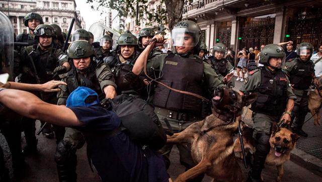Informe de organismo internacional alerta sobre la represión a la protesta de Macri