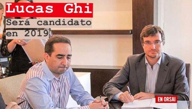 MORÓN: Ghi será candidato a intendente en 2019