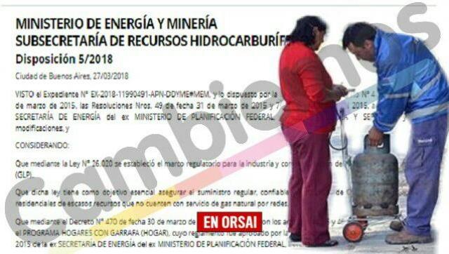 Contra los más necesitados: las garrafas aumentaron 60% en un año y autorizan nuevo aumento