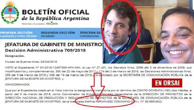 El funcionario PRO que denunciaba la designación de la hija de Rossi, hoy mete a su hermana en el Gobierno