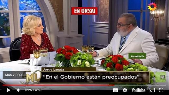 Lanata y Mirtha: solo les faltó gritar ¡Si se puede!!