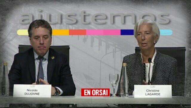 Lagarde dejó en claro que el ajuste tiene que ser todavía mayor