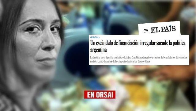 Hasta en España hablan de los aportes truchos de Vidal y Macri