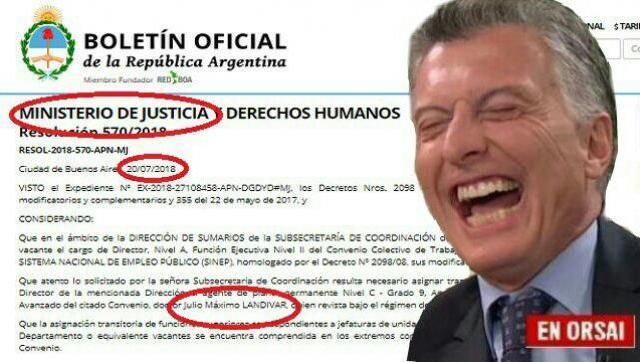 Mas allá de decretos que lo prohíban, nombran Director al hermanastro de Macri