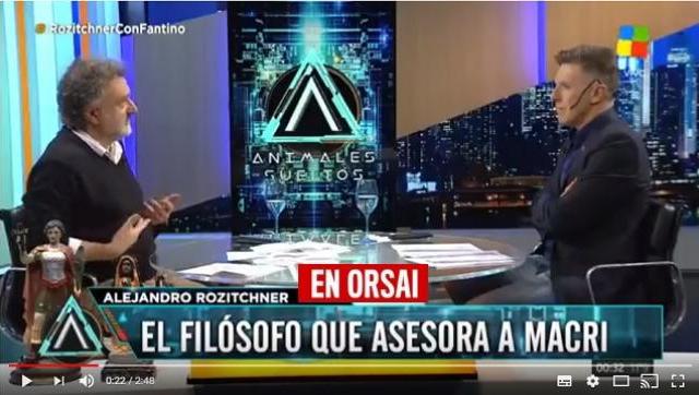 Rozitchner, el asesor de Macri: así es la realidad según cambiemos