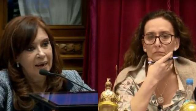 Contundente: Cristina le recordó a Michetti los bolsos de dinero en su casa