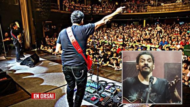 Ricardo Mollo durísimo con el Gobierno de Cambiemos durante un show