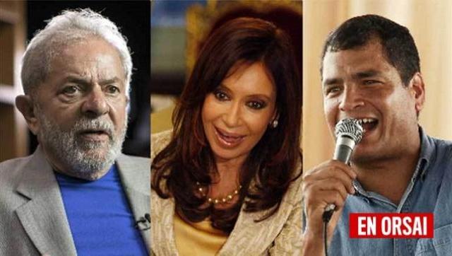 Parlamentarios europeos y de latinoamérica condenan la persecución a Cristina, Lula y Correa