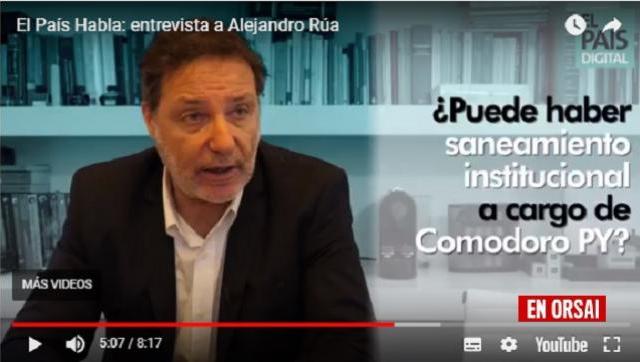 El reconocido abogado Alejandro Rúa: 