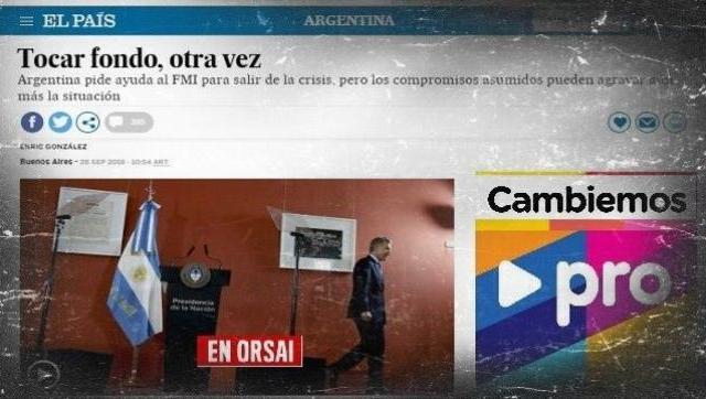 Terrible nota: El País de España también se alarma por el gobierno de Macri