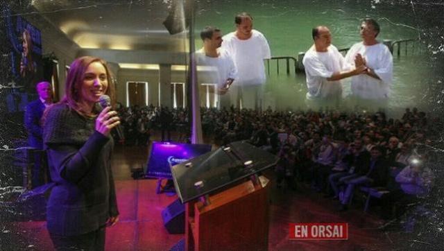 La Bolsonaro argentina: Vidal participa de plenarios Evangelistas en Mar del Plata