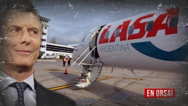 Línea aérea LASA durísimos contra Cambiemos: 