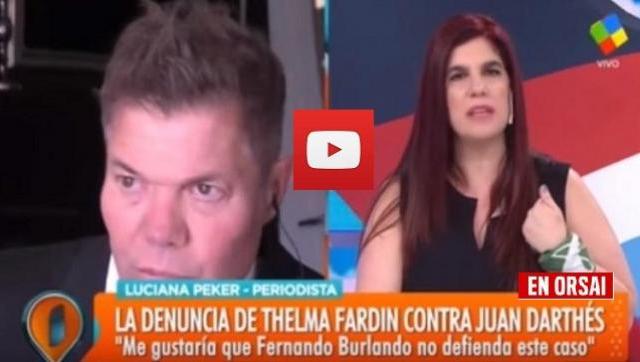 El ataque machista del abogado de Darthés a Luciana Peker