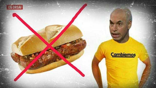 También odian el choripan: Larreta prohíbe las parrillas al paso cerca de los estadios