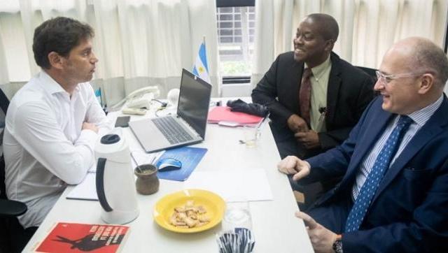 Los detalles de la reunión de Kicillof con el FMI