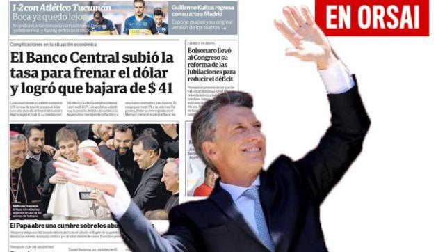 Más macrista no se consigue: insólita portada de Clarín con la suba del dólar