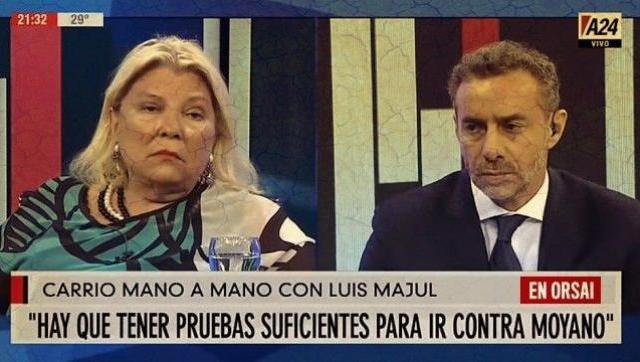 Volvió Majul, pero Carrió le pinchó el globo
