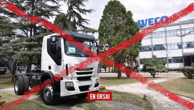 Industricidio: Iveco suspende a 900 operarios de su planta cordobesa