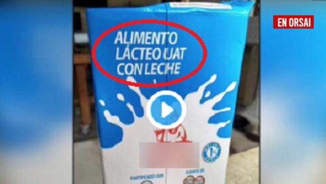 No sólo falta leche: la venden rebajada con agua