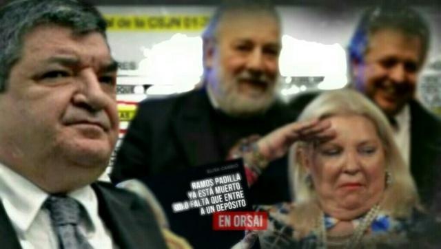 El padre de Alejo Ramos Padilla, le respondió a la verborrágica y polémica diputada Carrió
