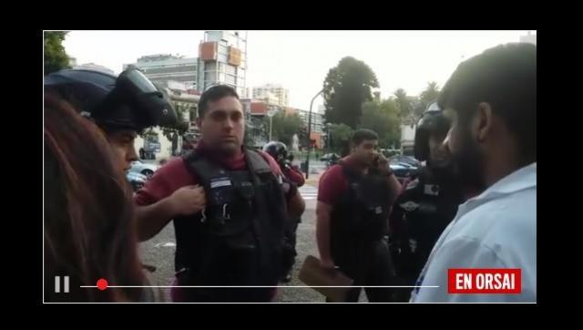 Policía de la Larreta amenazó a niños, vecinos y docentes en una actividad por el 24 de marzo