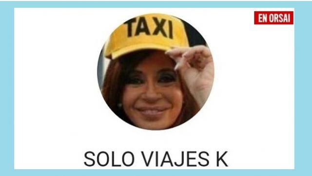 Crean un grupo de taxistas y pasajeros kirchneristas para viajes nacionales y populares