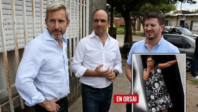 Frigerio, Corral y la furia de una vecina 