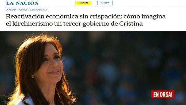 En el diario La Nación ya hablan del 