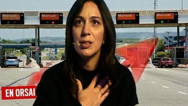 Vidal metió un brutal tarifazo en las autopistas bonaerenses