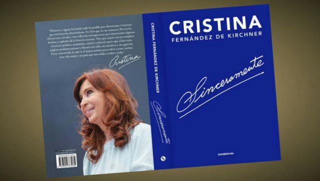 Llega el libro más esperado del año: Sinceramente, de Cristina Fernández de Kirchner