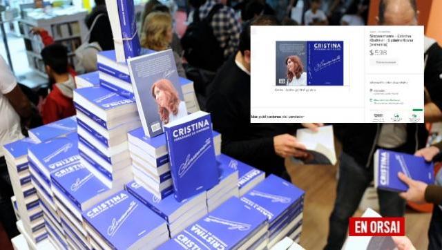 El libro de Cristina la rompe en Amazon: es Bestseller y le ganó a Obama y a Bill Gates