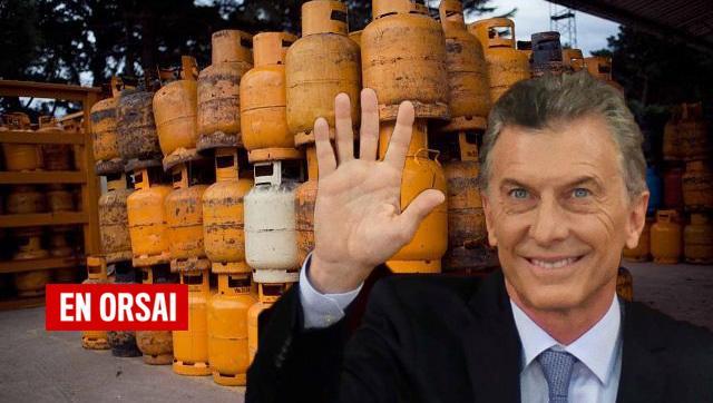 El Gobierno volvió a subir el precio de las garrafas cuando comienza el frio