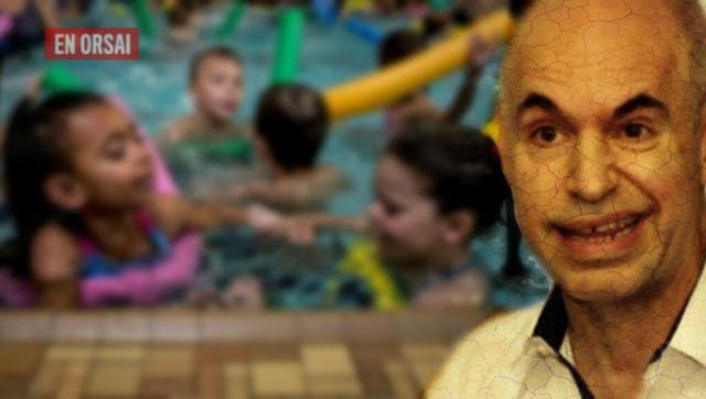 Larreta gasta millones para la campaña y a lxs Chicxs le saca la pileta