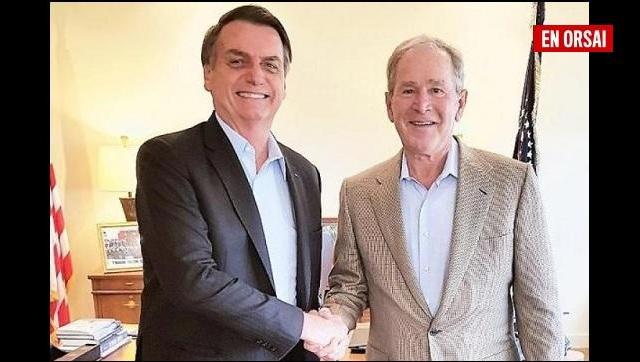 Con olor a azufre: Bolsonaro y George W. Bush temen que vuelva Cristina Kirchner
