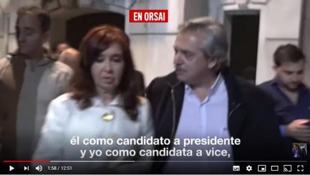 Habemus candidatos Cristina lanzó la fórmula presidencial