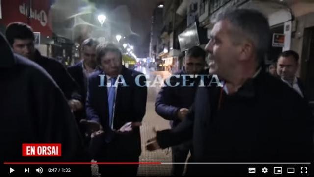 El video de la pelea de José Cano y Bussi con gravísimas acusaciones entre si