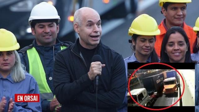 Las pruebas de que Larreta sabía que las salidas del Paseo del Bajo eran demasiado angostas